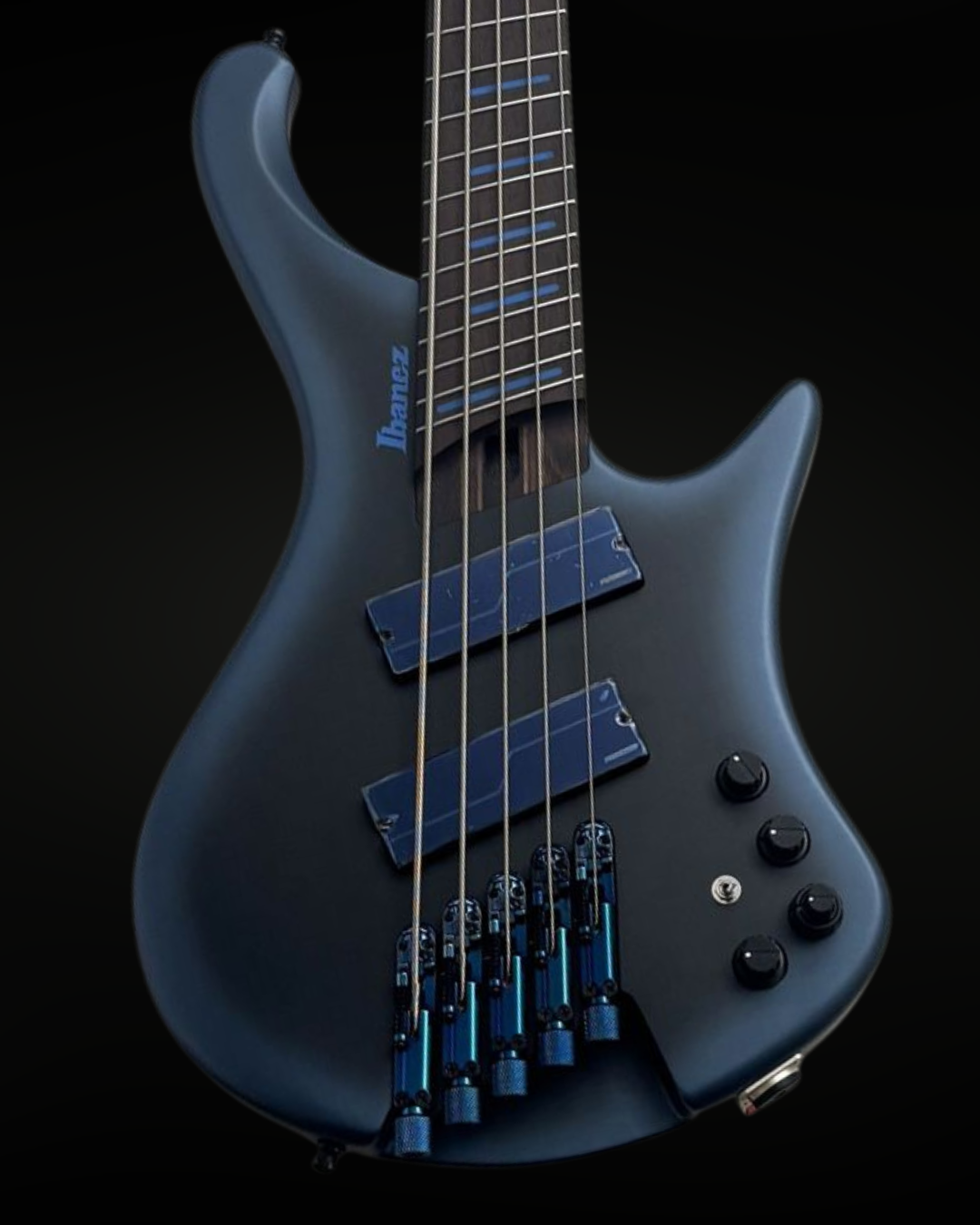 Ibanez EHB5MSBSP -Midnight Arctic Ocean Matte