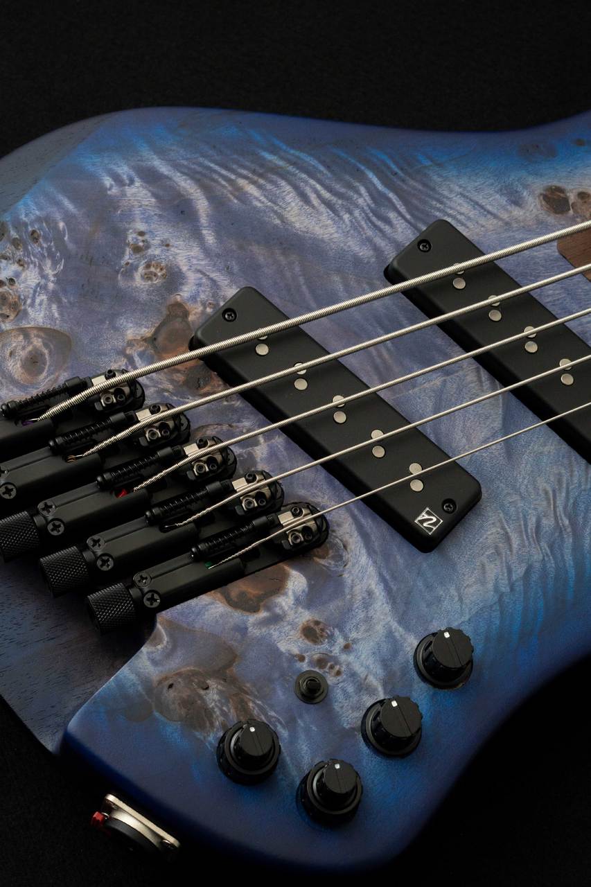 Ibanez EHB1505MS PLF -Pacific Blue Burst Flat