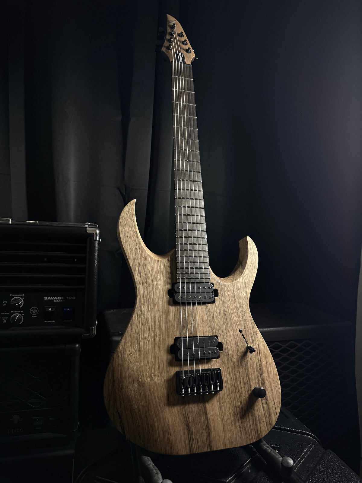 Mayones Duvell Elite 7 - Black Limba