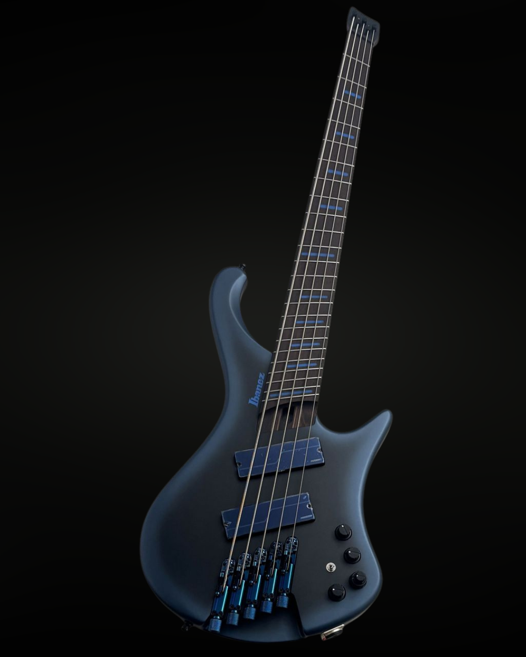 Ibanez EHB5MSBSP -Midnight Arctic Ocean Matte