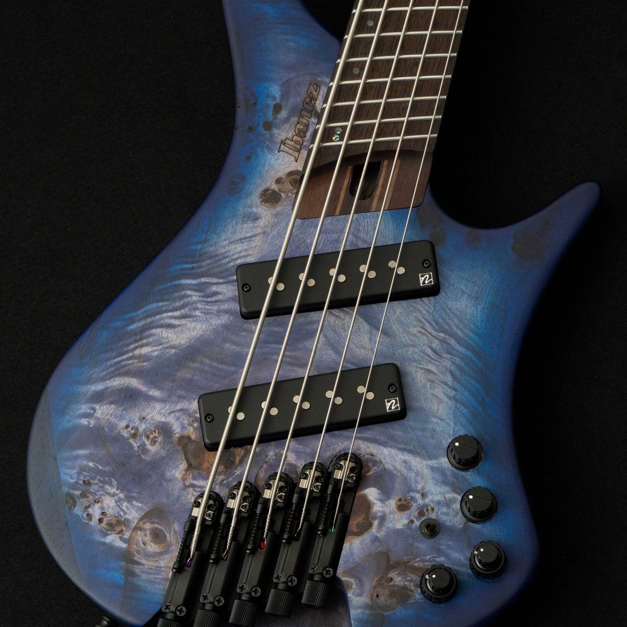 Ibanez EHB1505MS PLF -Pacific Blue Burst Flat