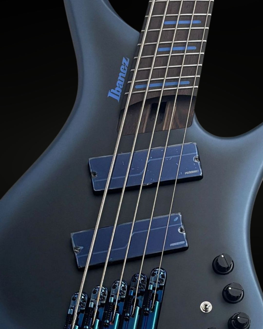 Ibanez EHB5MSBSP -Midnight Arctic Ocean Matte