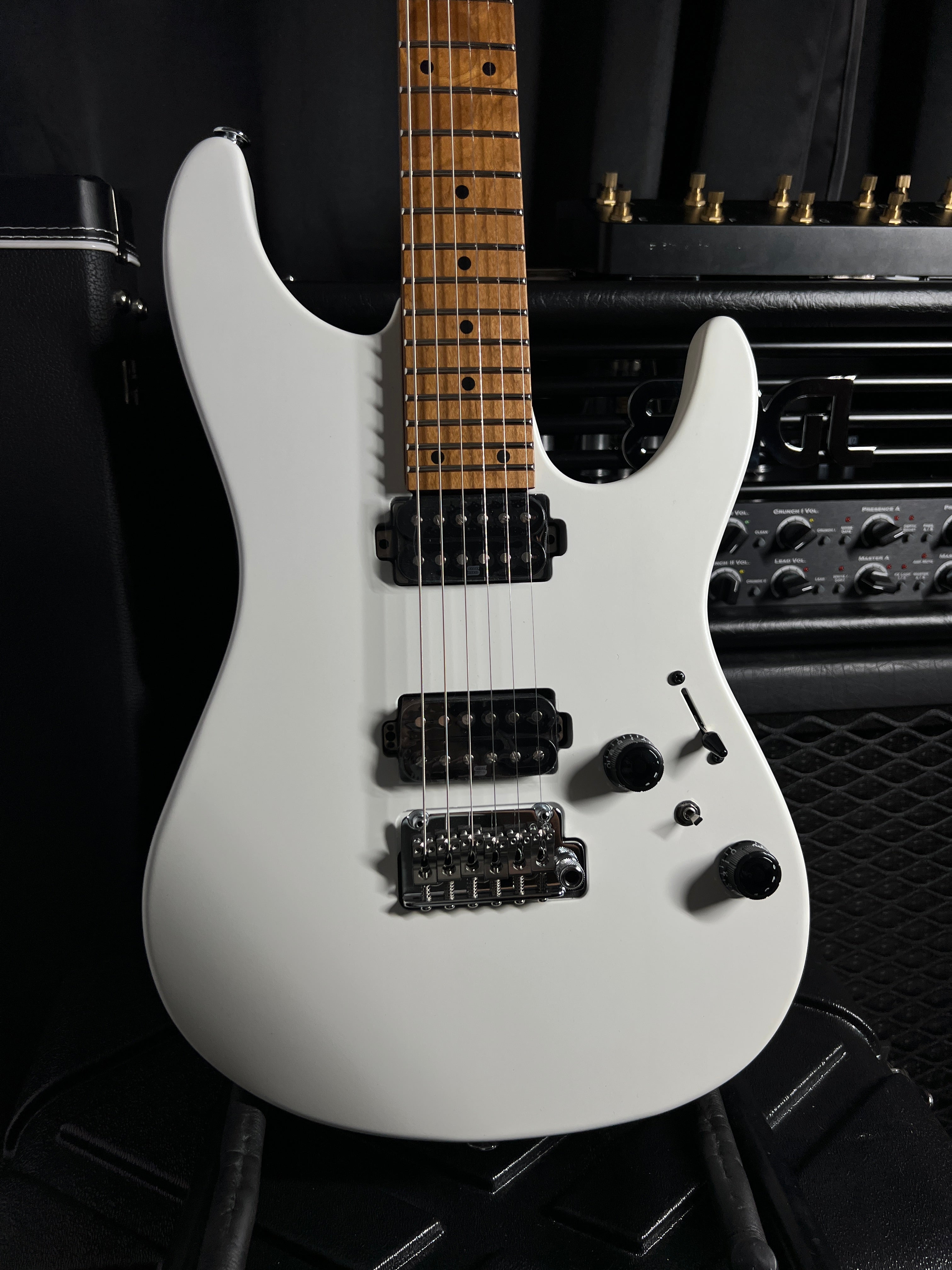 Ibanez Prestige AZ2402 - Pearl White Flat – The Shred Locker