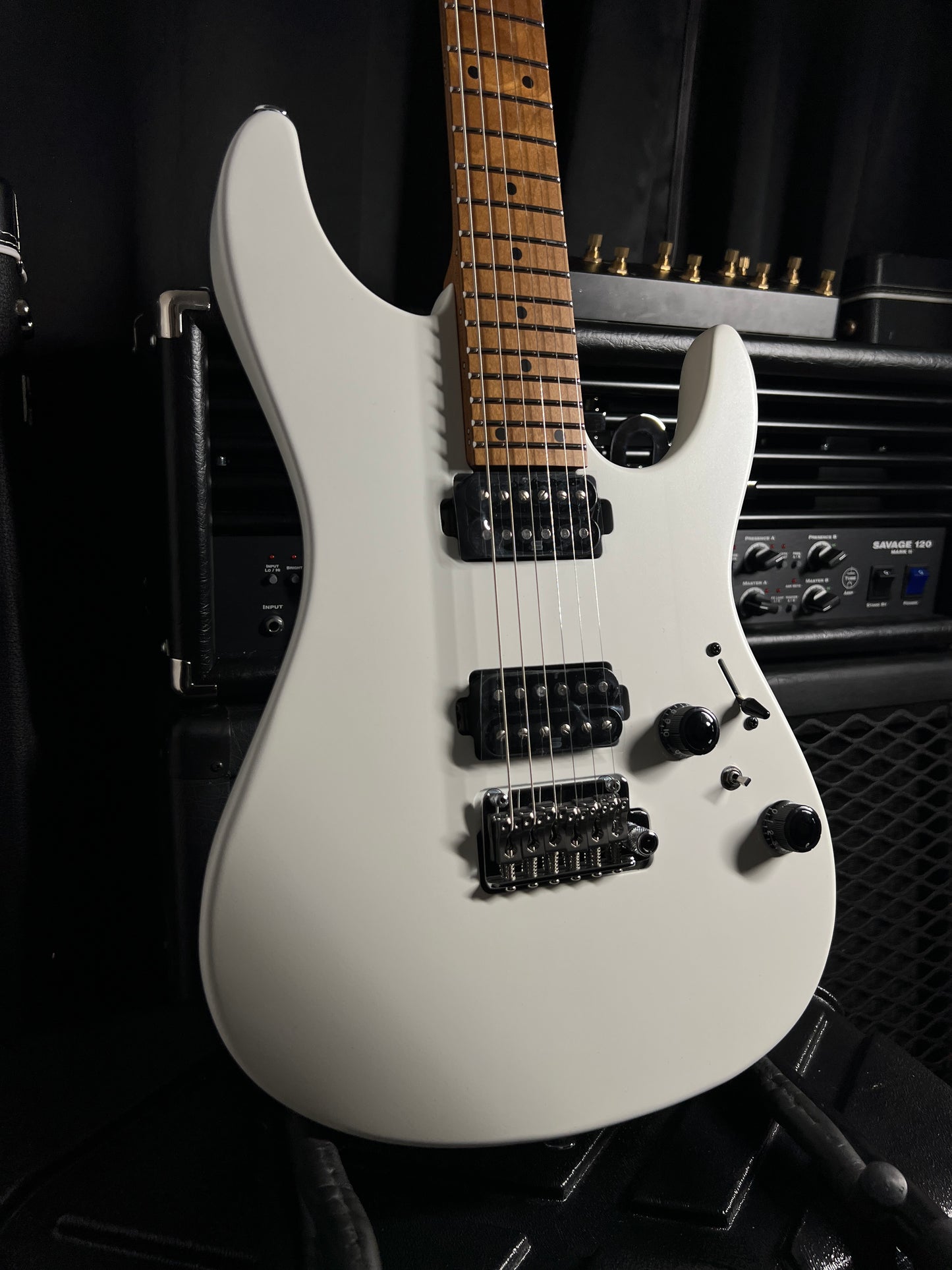 Ibanez Prestige AZ2402 - Pearl White Flat