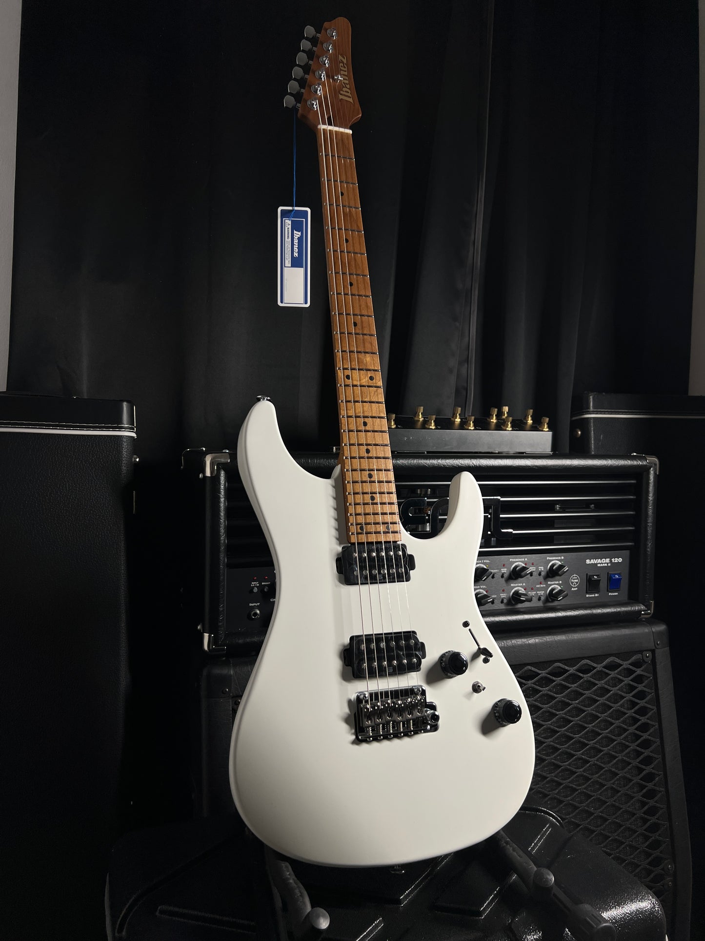 Ibanez Prestige AZ2402 - Pearl White Flat