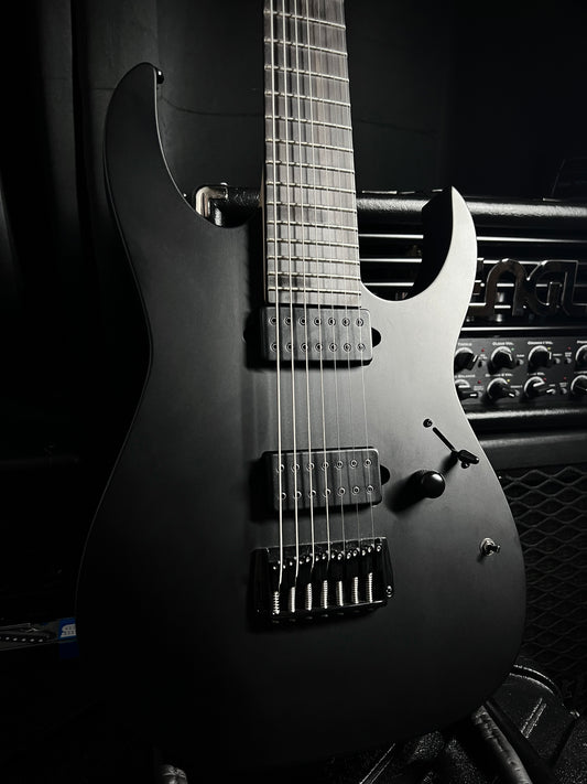 Ibanez RGIXL7 Black Flat