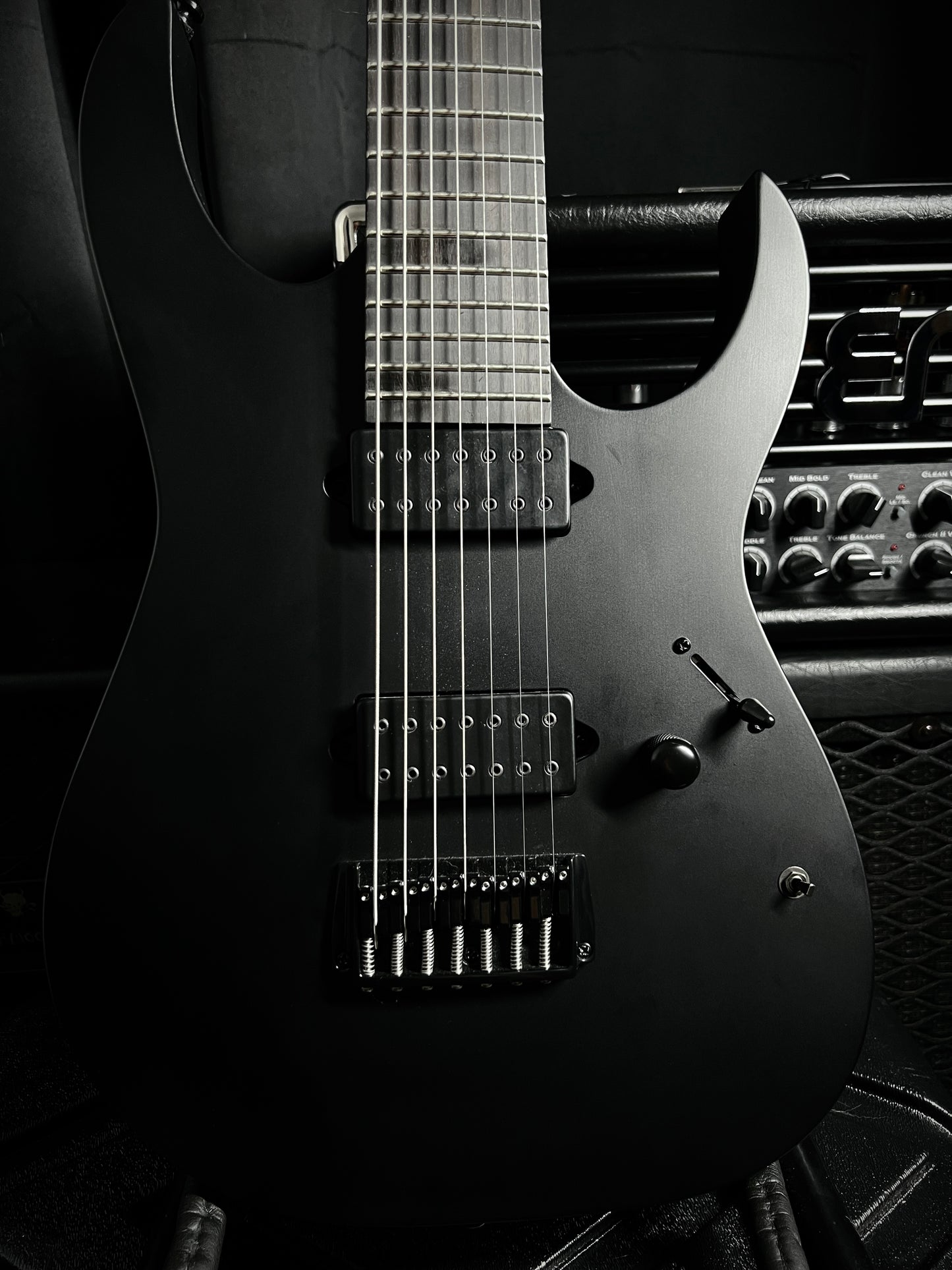 Ibanez RGIXL7 Black Flat